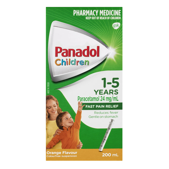 Panadol Children's 1-5 Years Orange 200ml