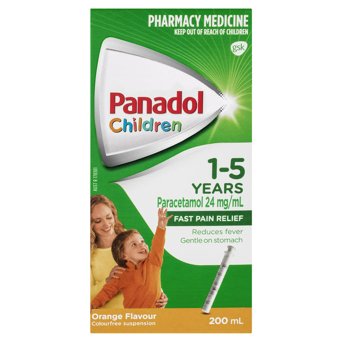 Panadol Children's 1-5 Years Orange 200ml