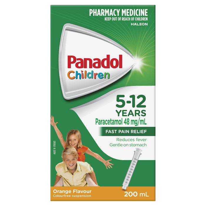 Panadol Children's 5-12 Years Orange 200ml