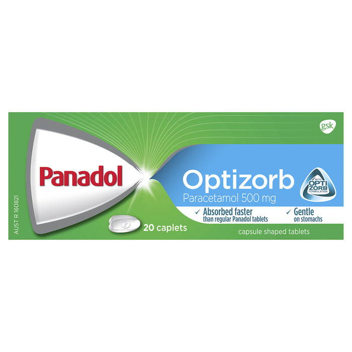 Panadol Optizorb Caplets 20