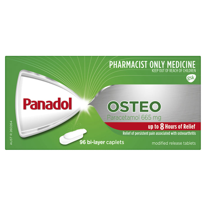 Panadol Osteo 665mg Caplets 96