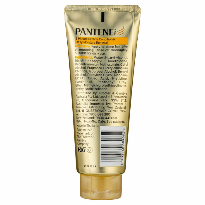 Pantene 3 Minute Miricle Daily Moisture Renewal Conditioner 180ml