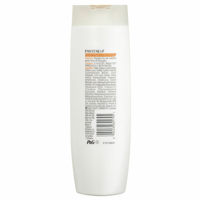 Pantene Ultimate 10 Repair & Protect Shampoo 350ml