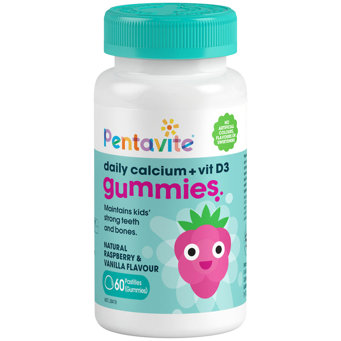 Pentavite Cal + Vit D3 Kids Gummies 60