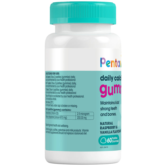 Pentavite Cal + Vit D3 Kids Gummies 60