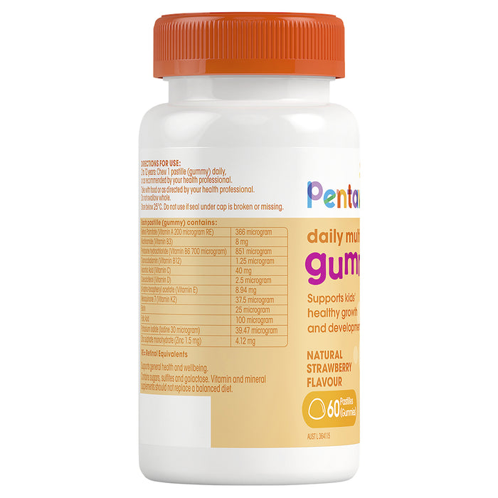 Pentavite Daily Multi Kids Gummies 60