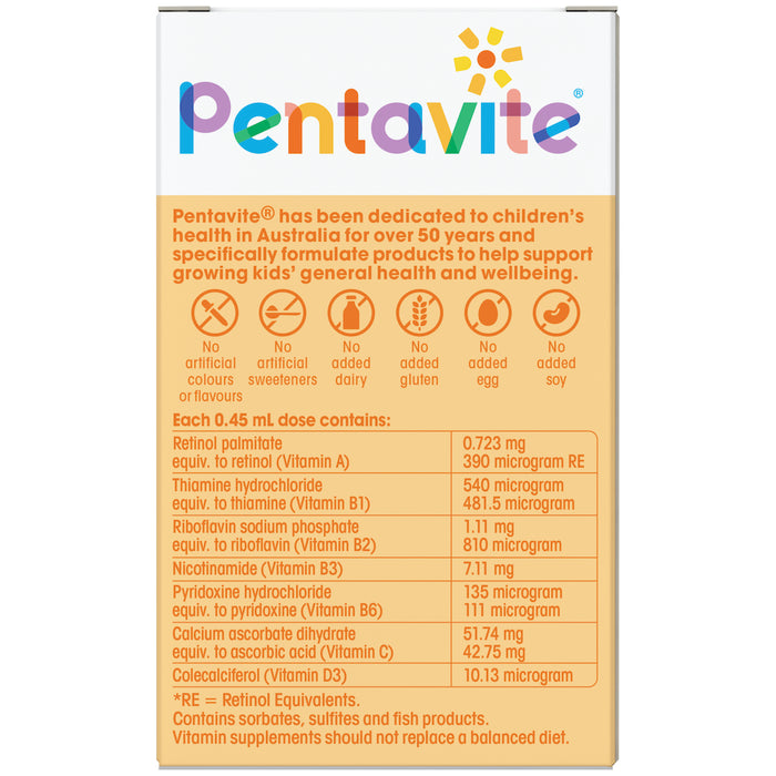 Pentavite Infant Multivitamin Liquid 30ml