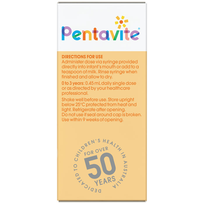 Pentavite Infant Multivitamin Liquid 30ml