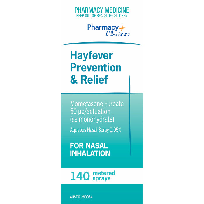 Pharmacy Choice Hayfever Relief & Prevention 140 Dose Spray