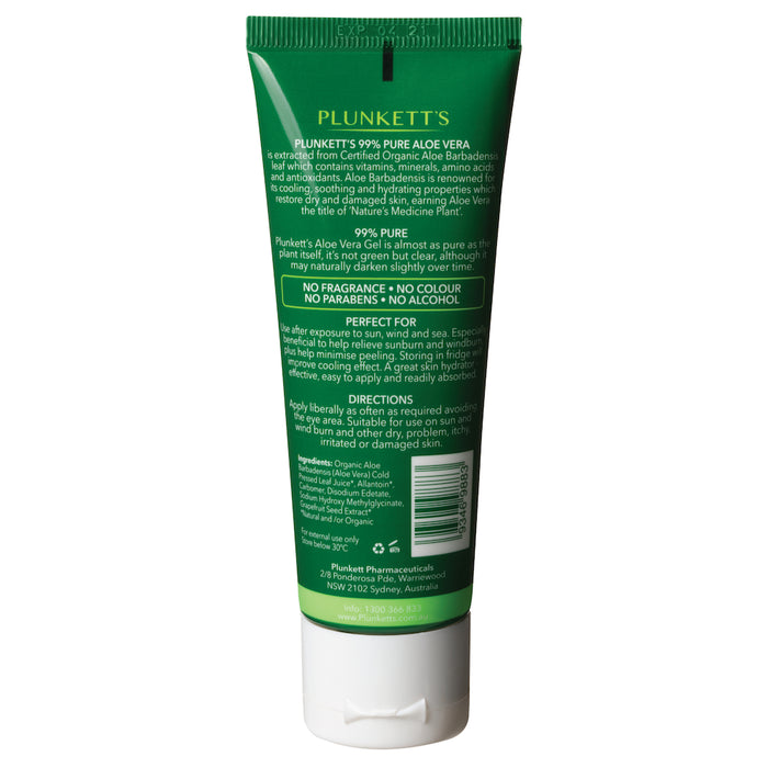 Plunkett Aloe Vera 99% Gel 75g