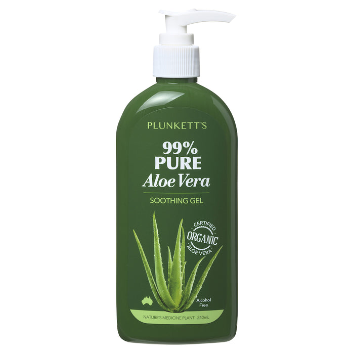 Plunkett Aloe Vera 99% Gel Pump 240ml