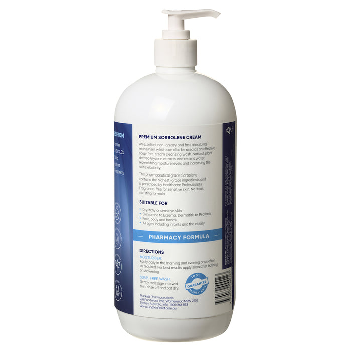 Plunkett Sorbolene + 10% Glycerine Pump 1 Litre