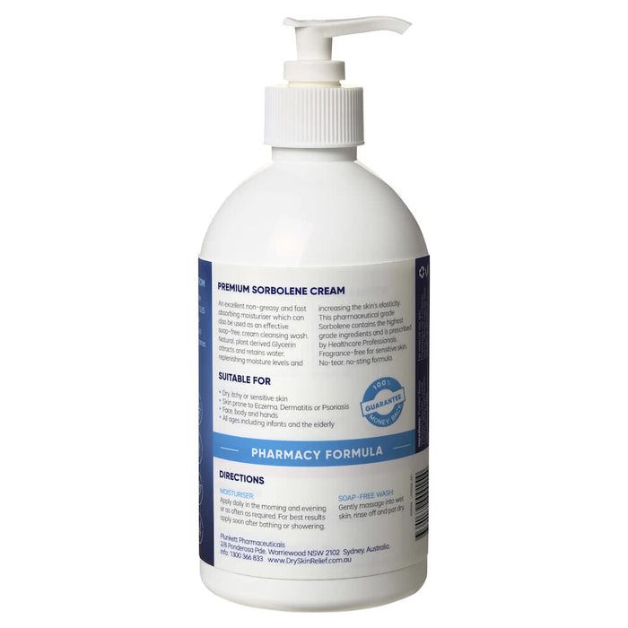 Plunkett Sorbolene + 10% Glycerine Pump 500ml