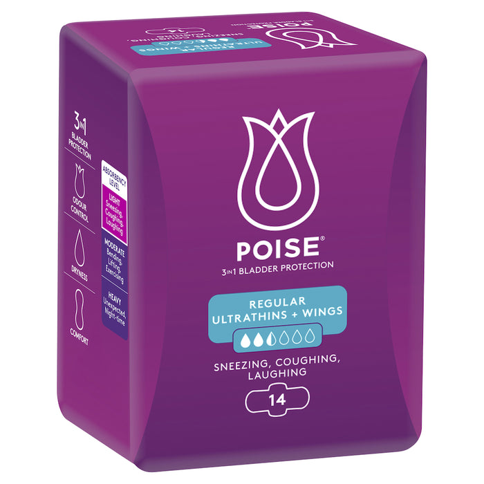 Poise Active Ultrathins Regular Wings 14