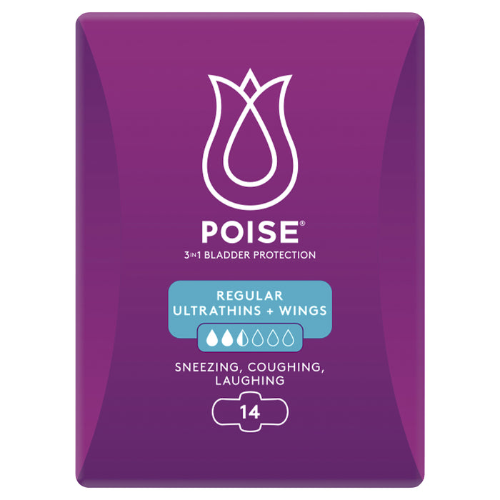 Poise Active Ultrathins Regular Wings 14