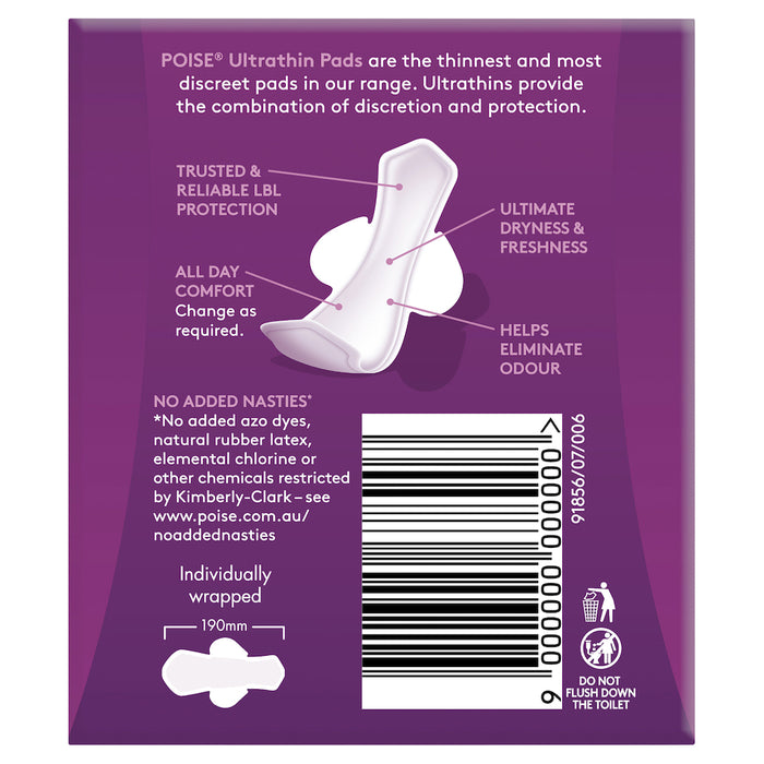 Poise Active Ultrathins Regular Wings 14