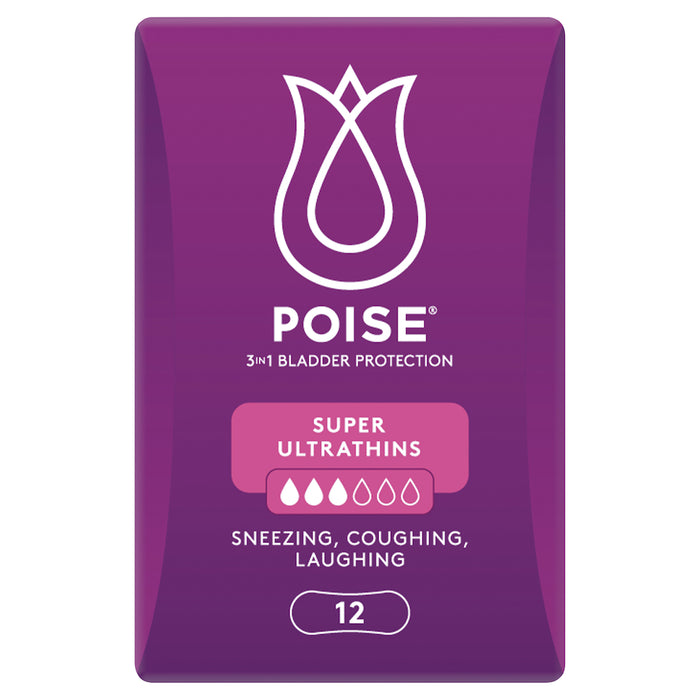 Poise Active Ultrathins Super 12