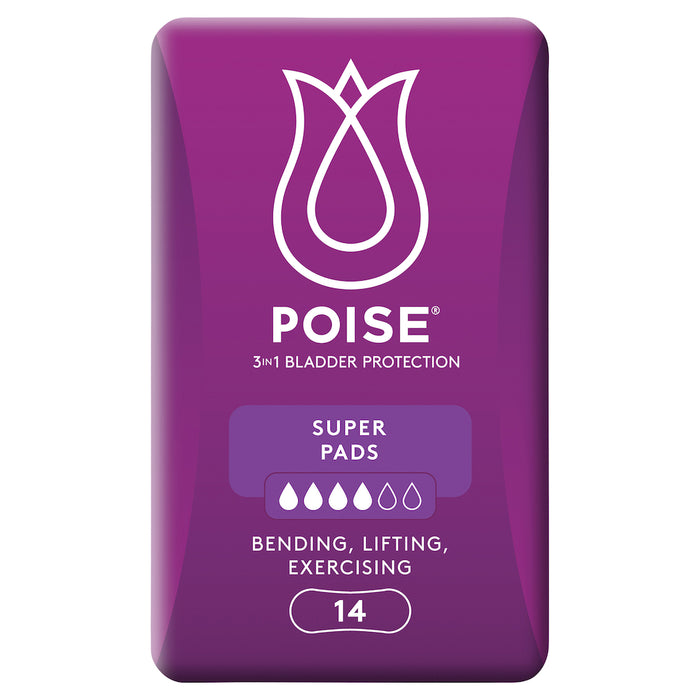 Poise Pads Super 14