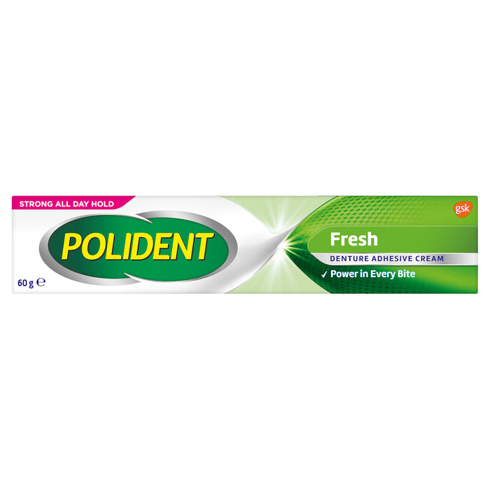 Polident Denture Adhesive Freshmint 60g