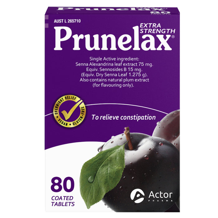 Prunelax Extra Strength Laxative Tablet 80