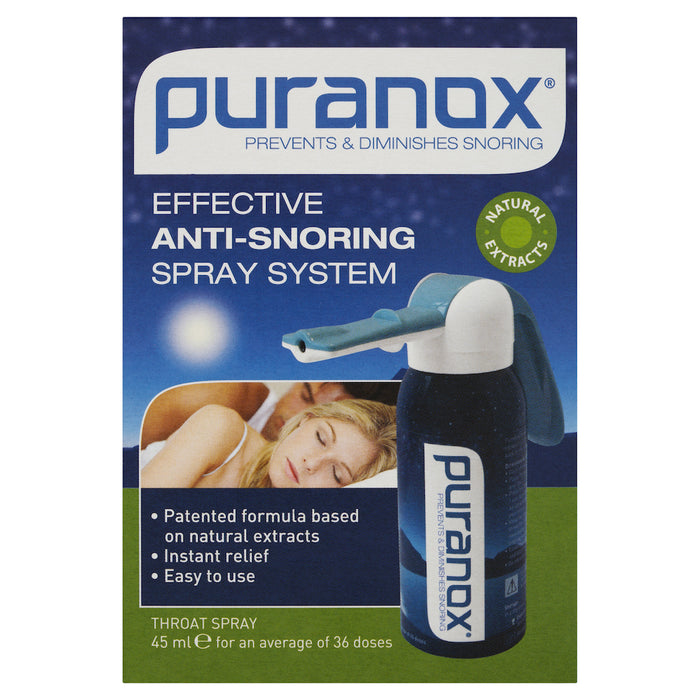 Puranox Anti Snoring Spray 45ml