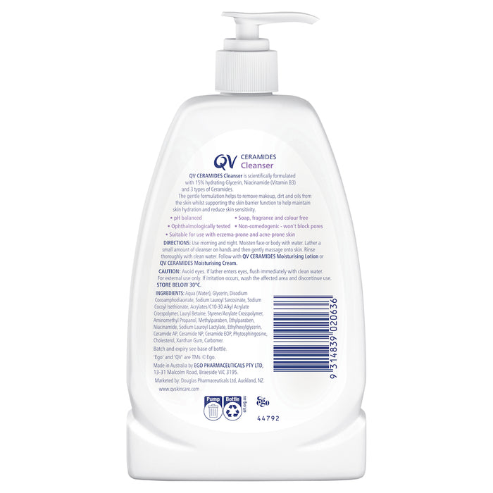 Ego QV Ceramides Cleanser 350g