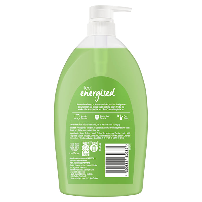 Radox Shower Gel Energised 1 Litre