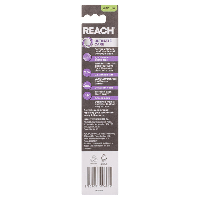 Reach Toothbrush Ultimate Care Medium