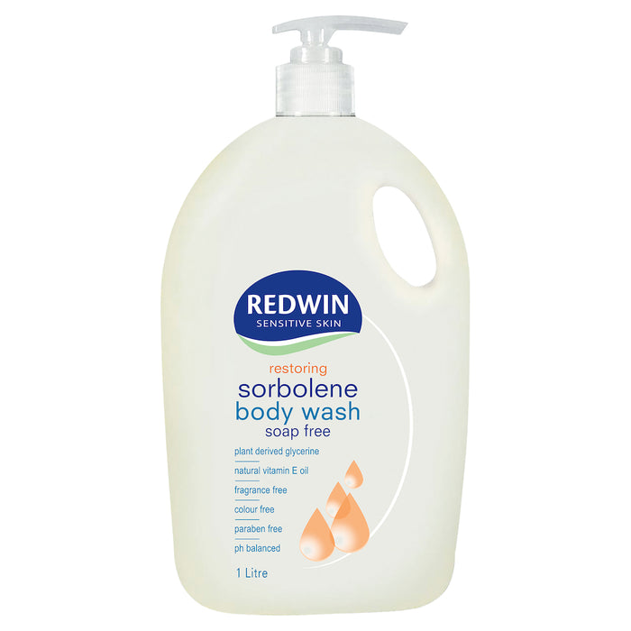 Redwin Restoring Sorbolene Body Wash 1 Litre