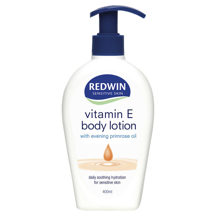 Redwin Vitamin E + Evening Primrose Body Lotion Pump 400ml