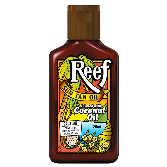 Reef Dark Sun Tan Oil Coconut No SPF 125ml