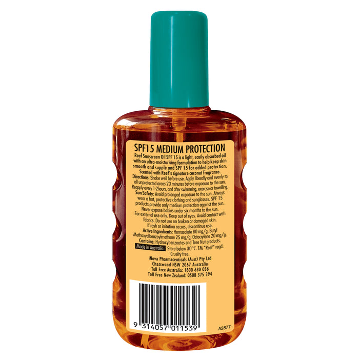 Reef Moisturising Oil Spray SPF15+ 220ml