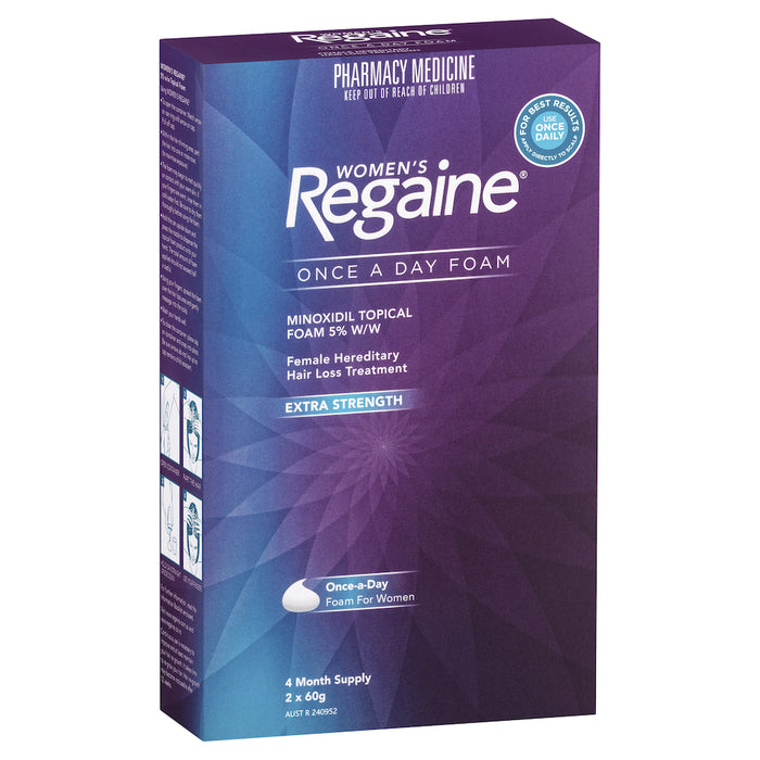 Regaine Foam Hair Loss Treatment  Women's 4 Months 120g