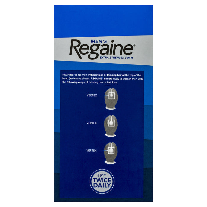 Regaine Men Foam Extra Strength 4 Months 4 x 60g