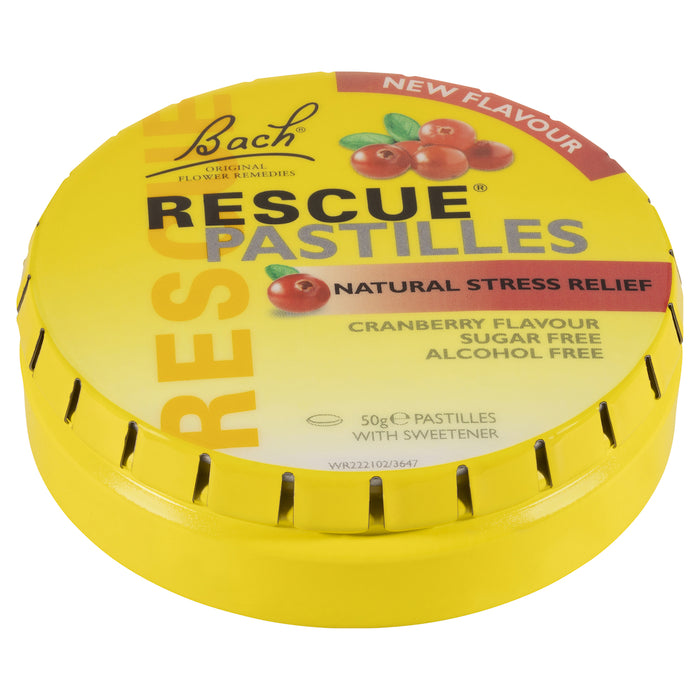 Rescue Pastilles Cranberry 50g