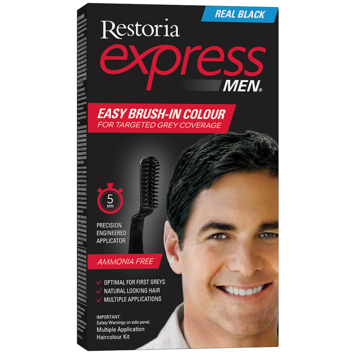 Restoria Express For Men Natural Black