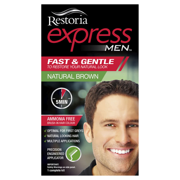 Restoria Express For Men Natural Brown