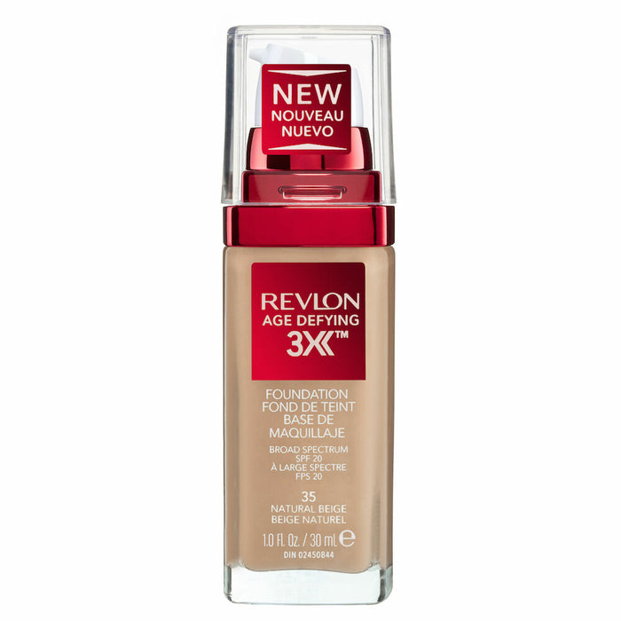 Revlon Age Defying 3x Foundation Natural Beige