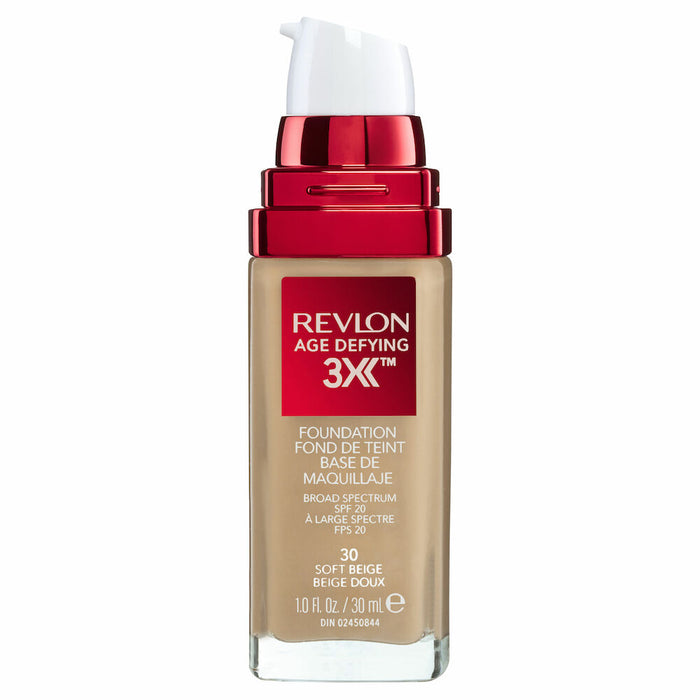 Revlon Age Defying 3x Foundation Soft Beige