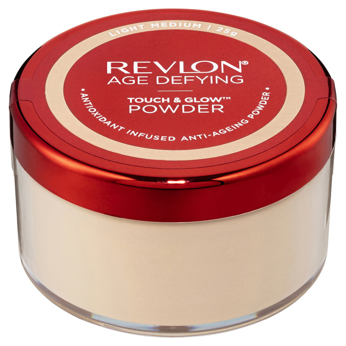 Revlon Age Defying Touch & Glow Powder Light Medium 25g