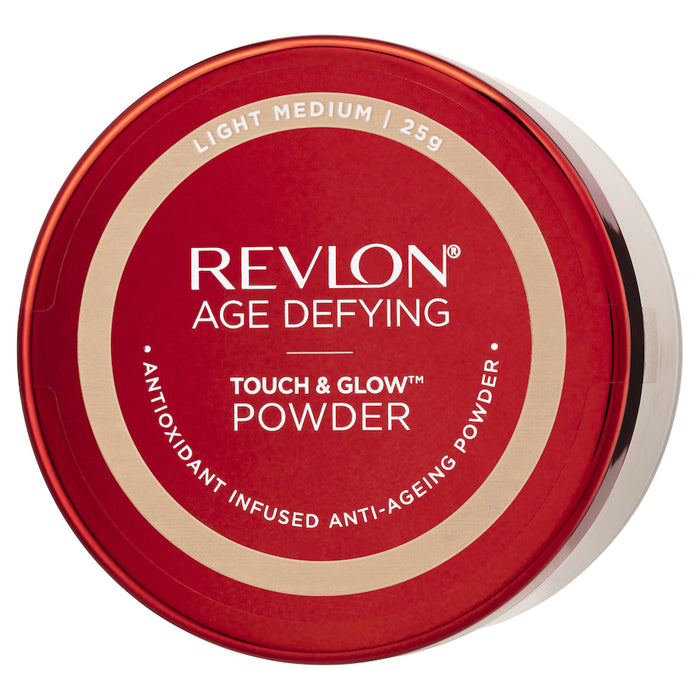 Revlon Age Defying Touch & Glow Powder Light Medium 25g