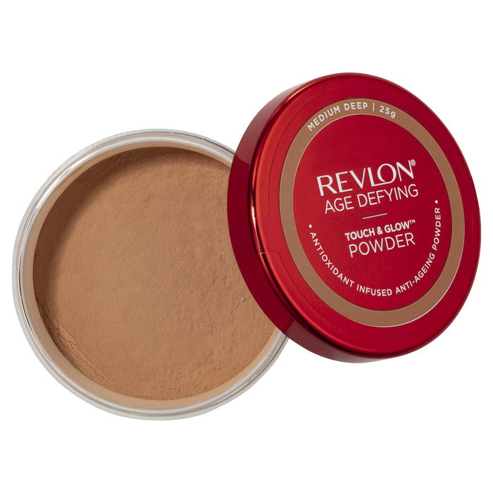 Revlon Age Defying Touch & Glow Powder Medium Deep 25g