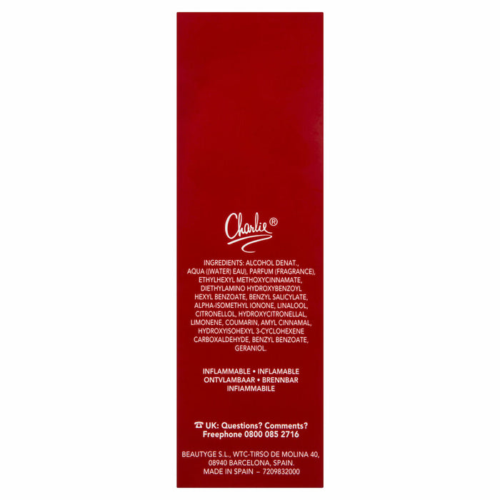 Revlon Charlie Red EDT Spray 100ml