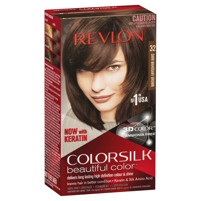 Revlon Colorsilk Dark Mahogany Brown