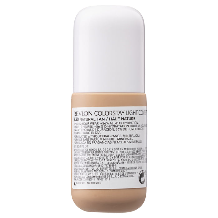 Revlon Colorstay Light Cover Foundation Natural Tan