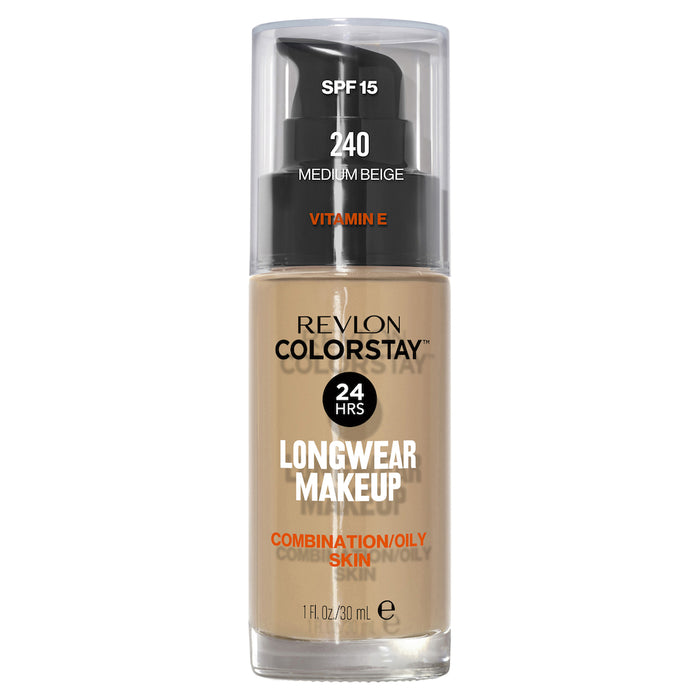 Revlon Colorstay 24 HR Longwear Foundation Combination/Oily Skin Medium Beige 240