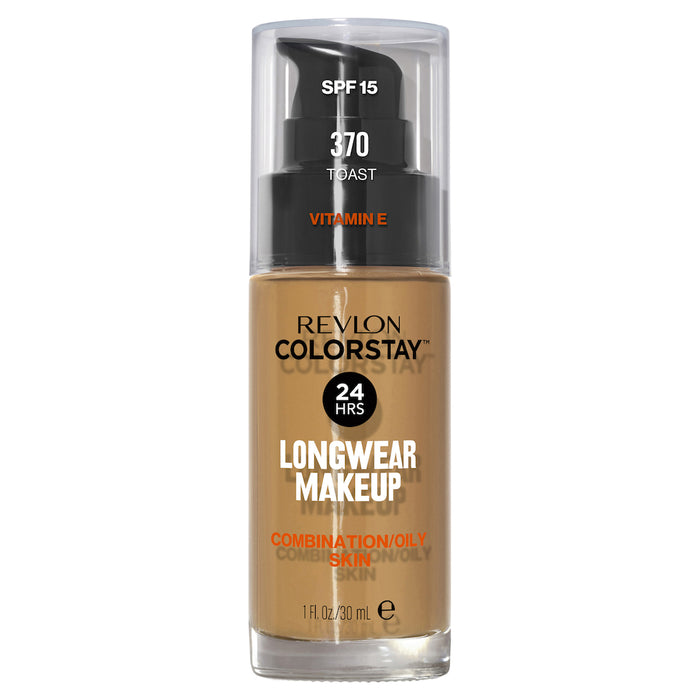 Revlon Colorstay 24 HR Longwear Foundation Combination/Oily Skin Toast 370