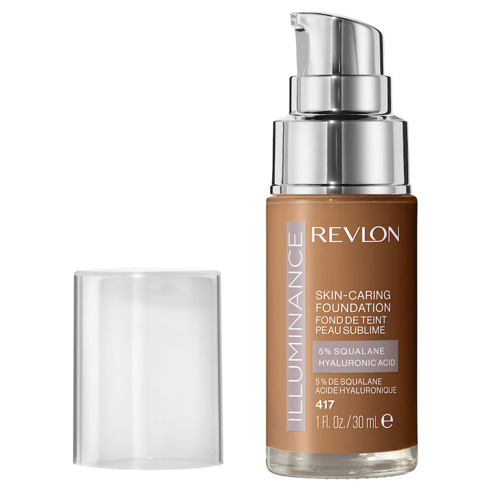 Revlon Illuminance Skin Caring Liquid Foundation 417 Warm Caramel