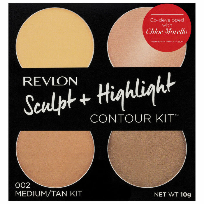 Revlon Sculpt & Highlight Contour Kit Medium/Tan