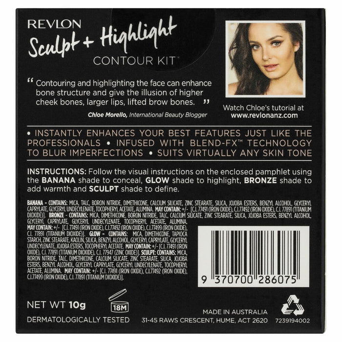 Revlon Sculpt & Highlight Contour Kit Medium/Tan